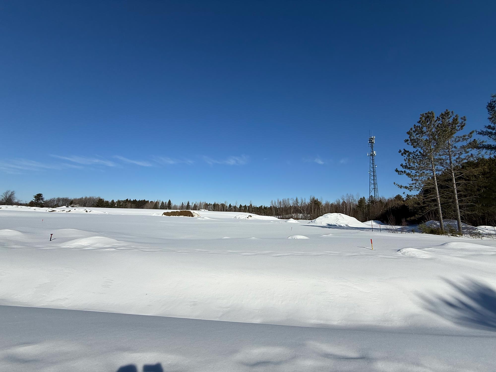 Terrain 3 — paysage hivernal