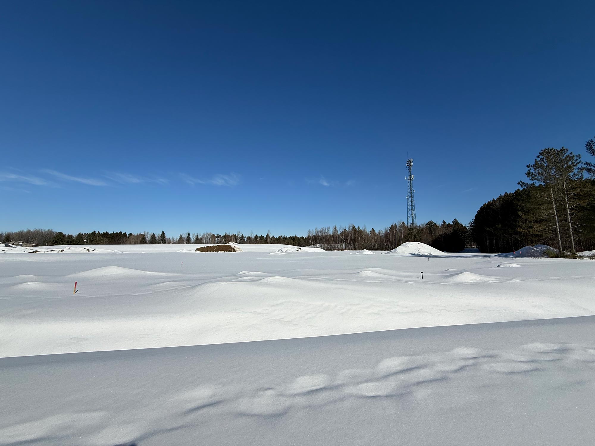 Terrain 4 — paysage hivernal
